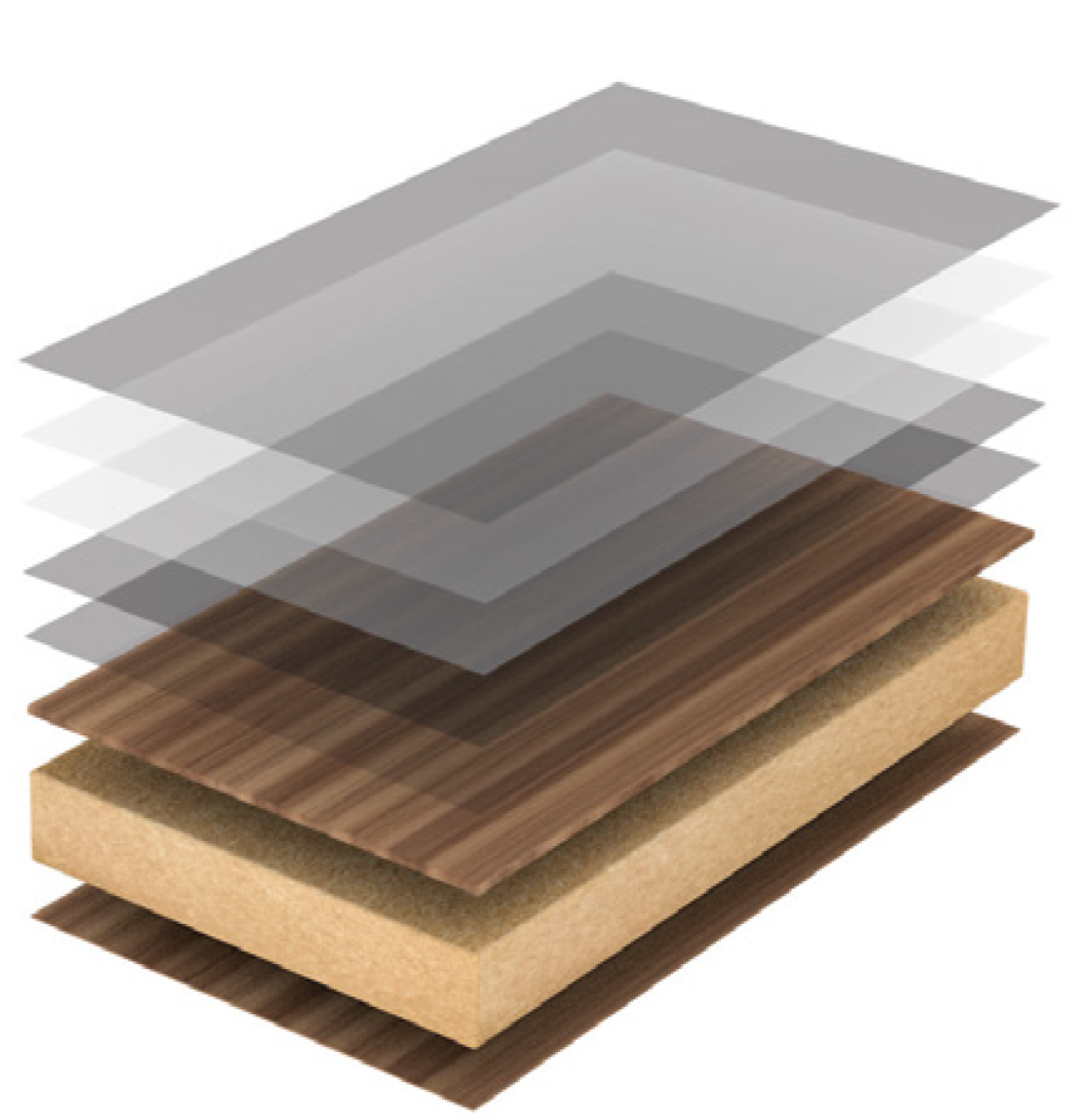 Hi-Gloss / Soft Matt Metallic Finished MDF