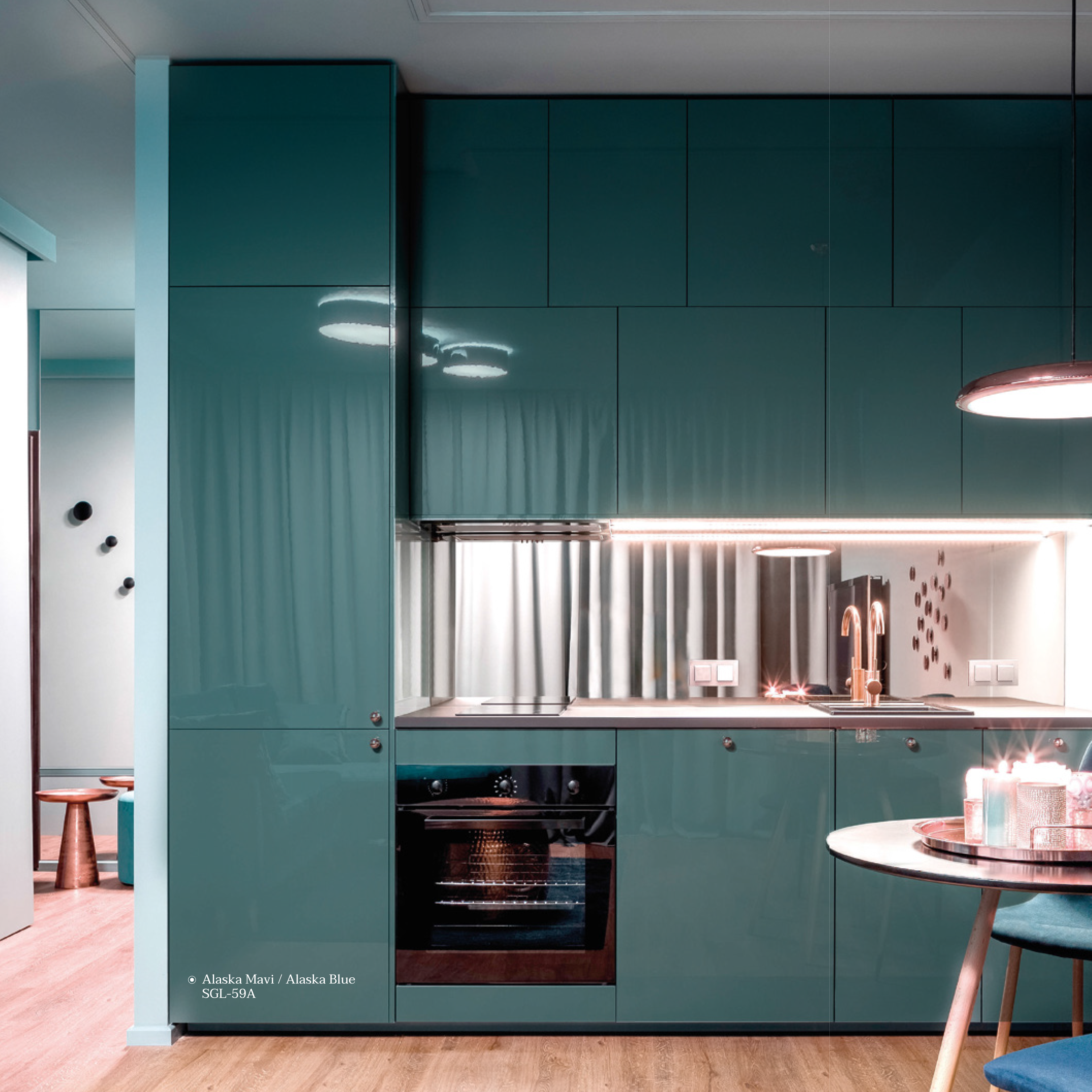 Hi-Gloss / Soft Matt Metallic Finished MDF
